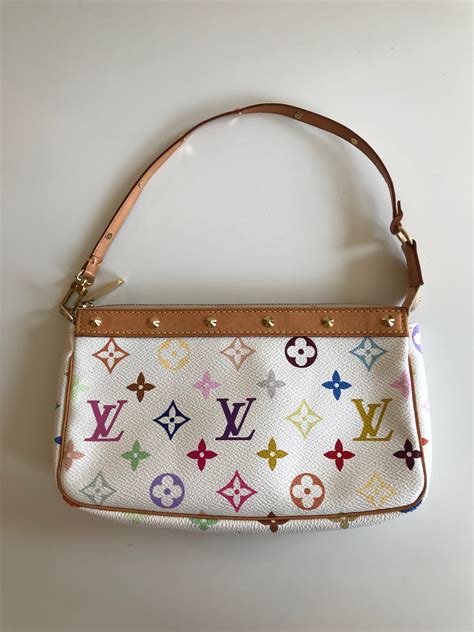 lv multicolor pouch|Lv pouches men thai.